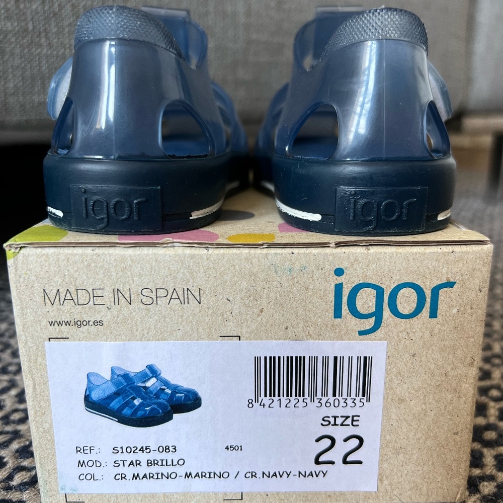 IGOR Star Sandal for Girl or Boy Toddler